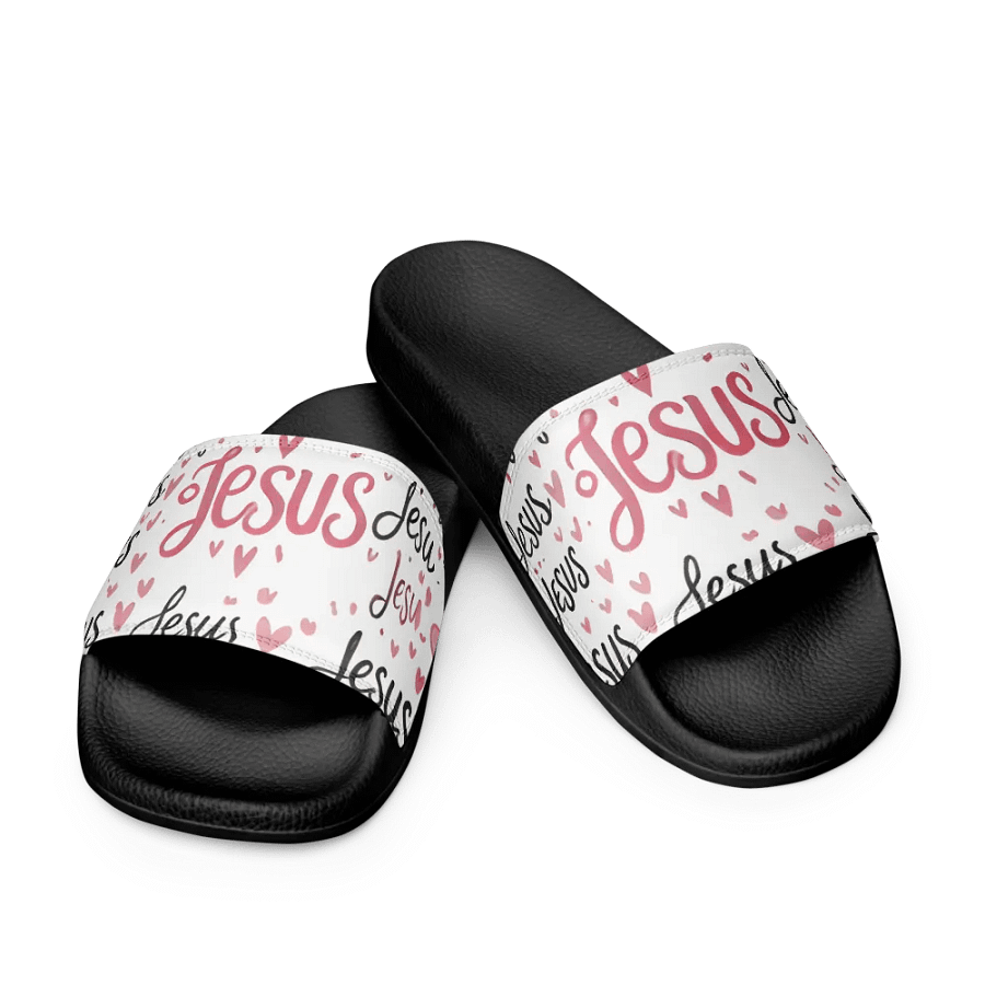 Jesus Divine Love Women's Slides product image (9)