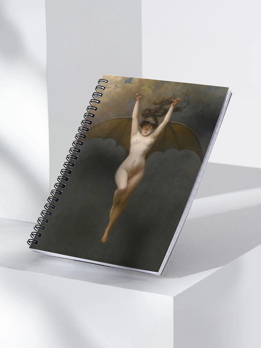 ''The Bat Woman'' by Joseph Pénot Spiral Notebook product image (3)