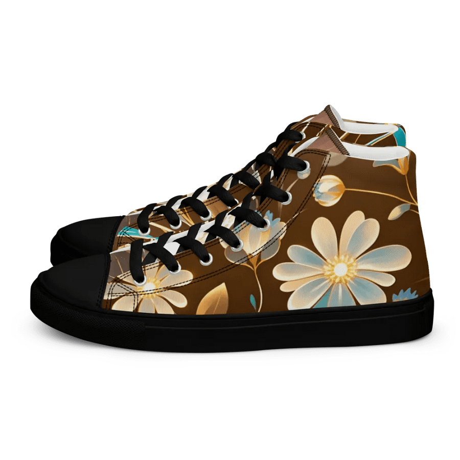 Floral Elegance High Tops (Earth element Inspired) product image (1)