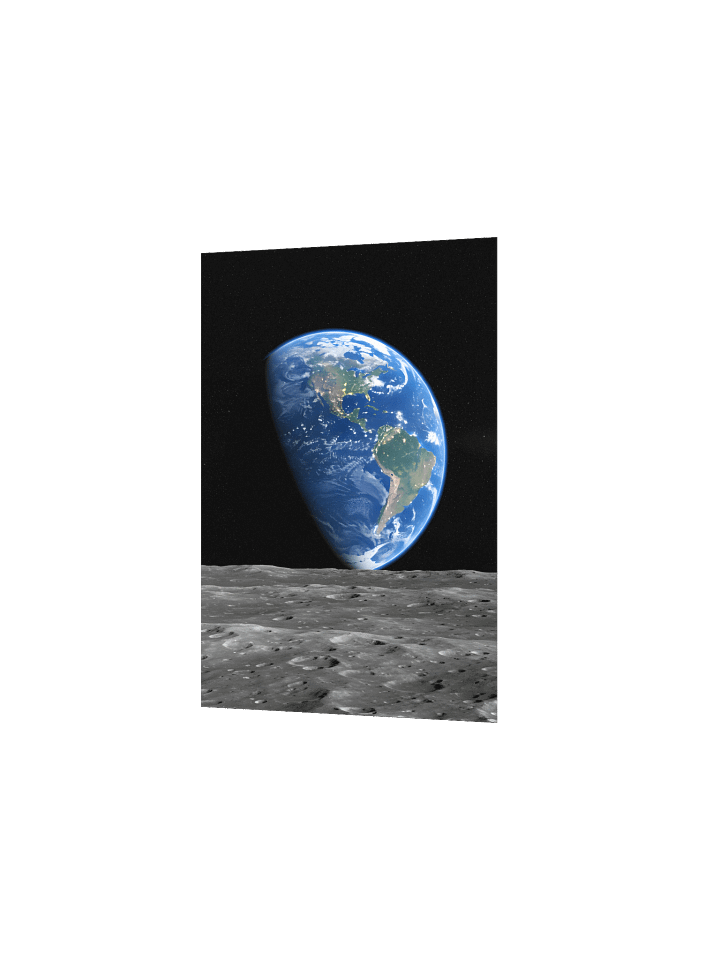 Lunar Horizon: Earth's Embrace Poster product image (12)