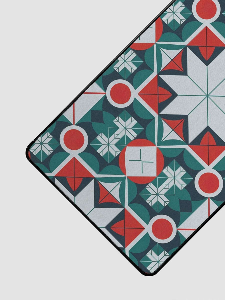 Kaleidoscope patterned Desk Mat 15.5" x 31.5" product image (3)