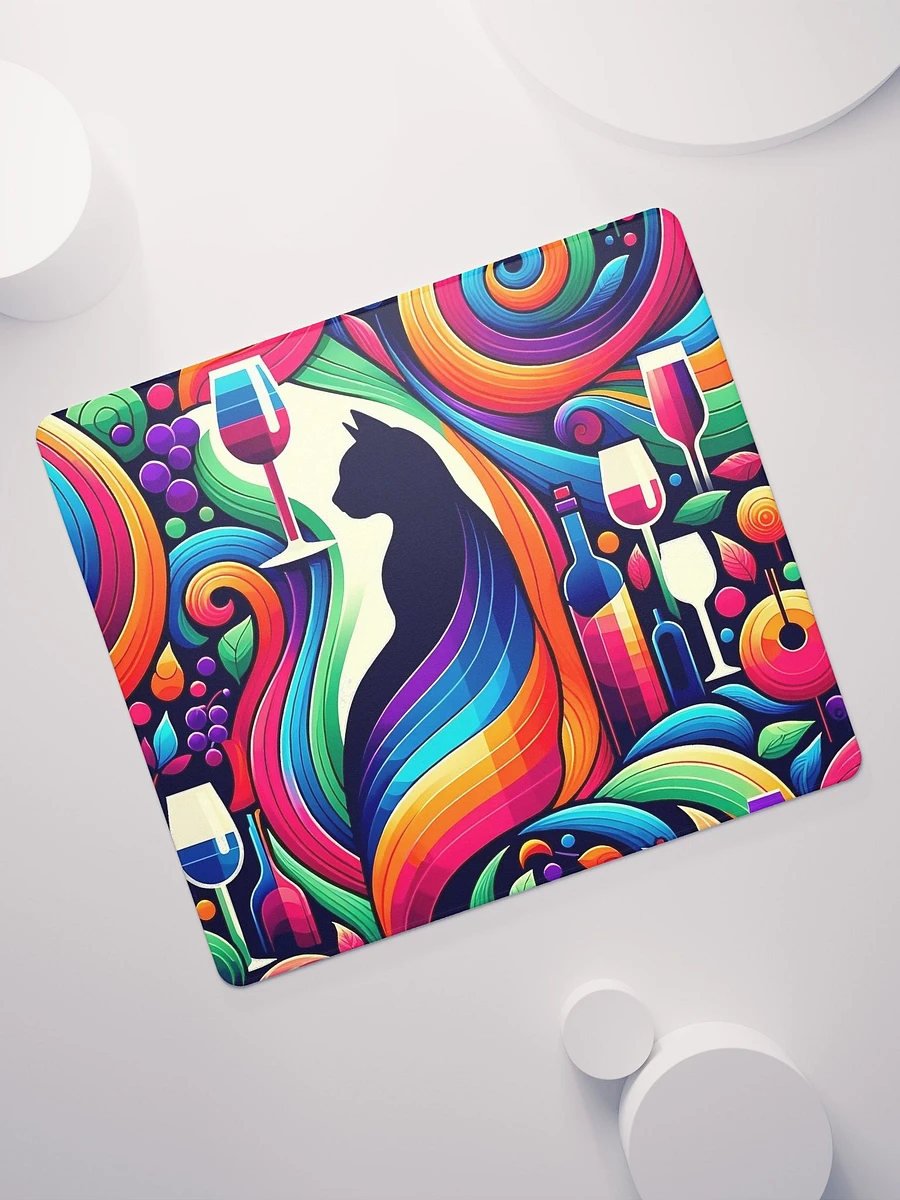 Gaming Mouse Pad: Cats and Wine 3 product image (7)