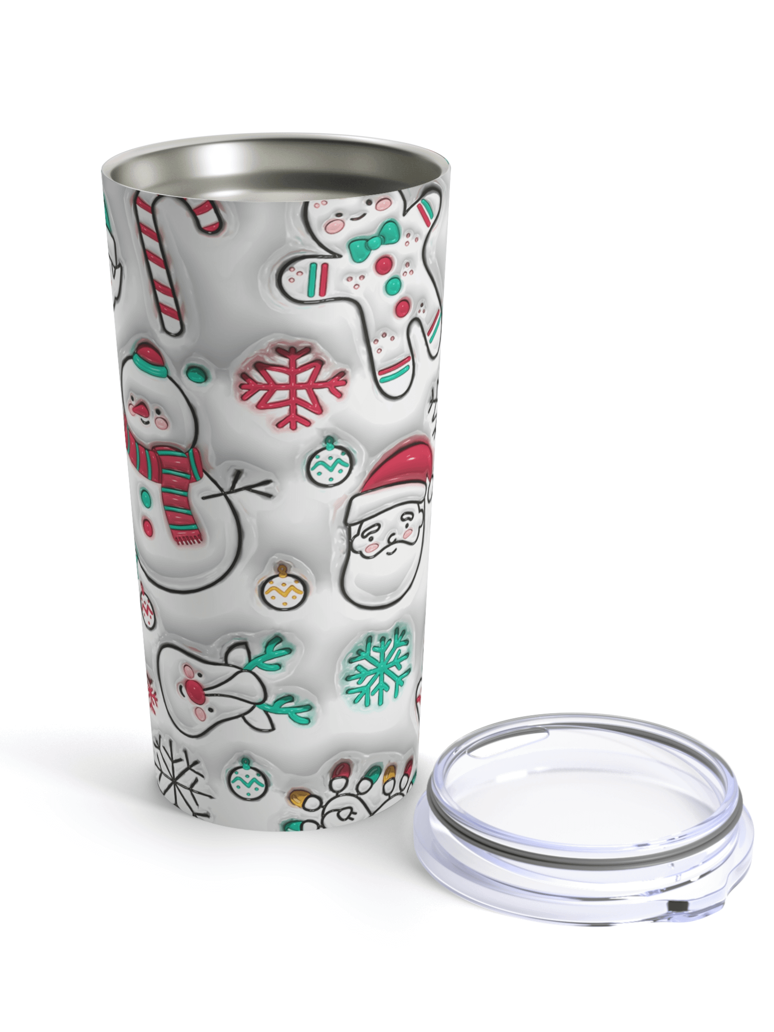 Cheerful Drops Holiday Stainless Steel Tumbler product image (6)