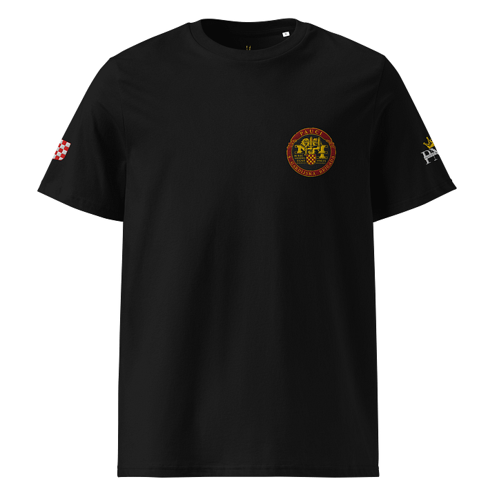 Pauci 4.Gardijska Brigada Ušivani Logotipi Organic Cotton T-Shirt product image (2)