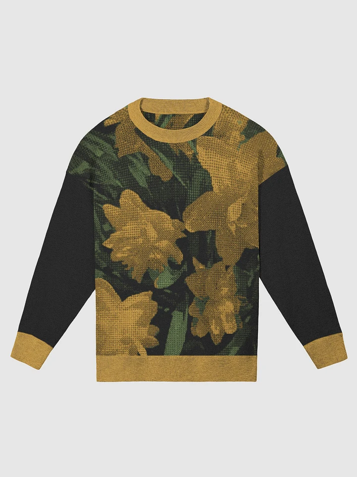 Yellow Daffodils Relaxed Fit Sweater product image (4)