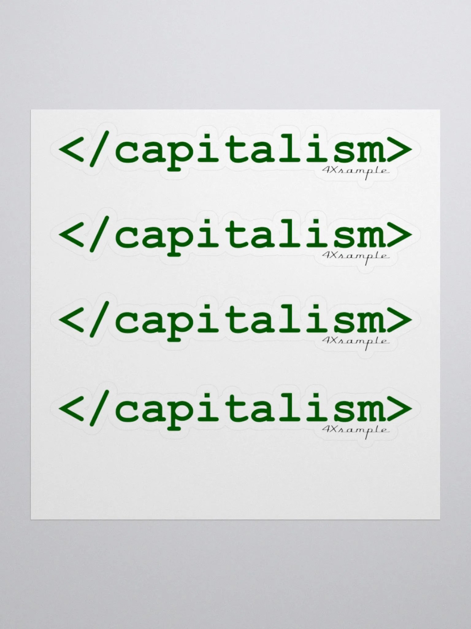 End capitalism - Adhesius product image (1)