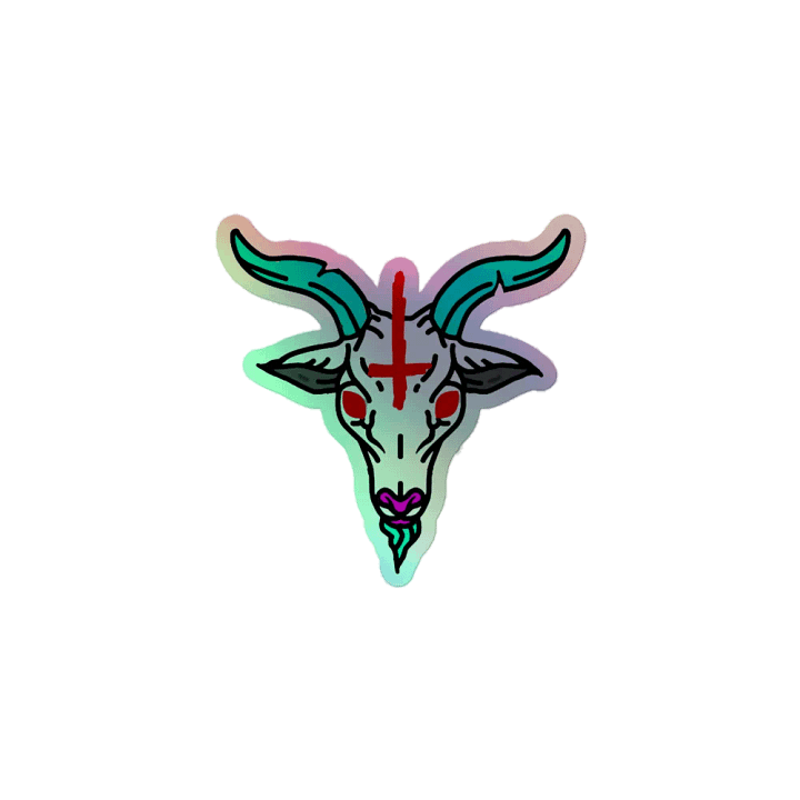 GOAT HOLO STICKER product image (1)