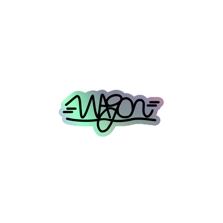 Wagon Holographic Sticker product image (1)
