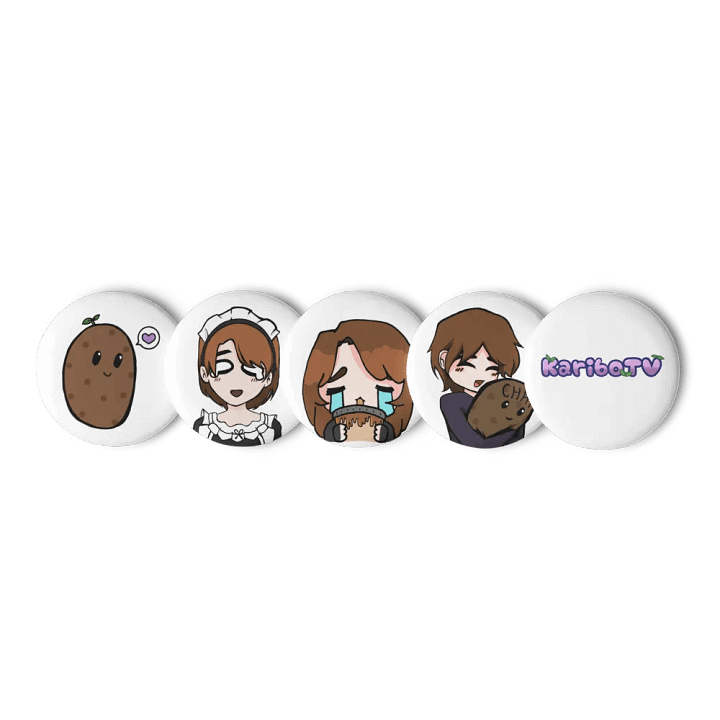 KariboTV Classic Pins Pack (5) product image (1)