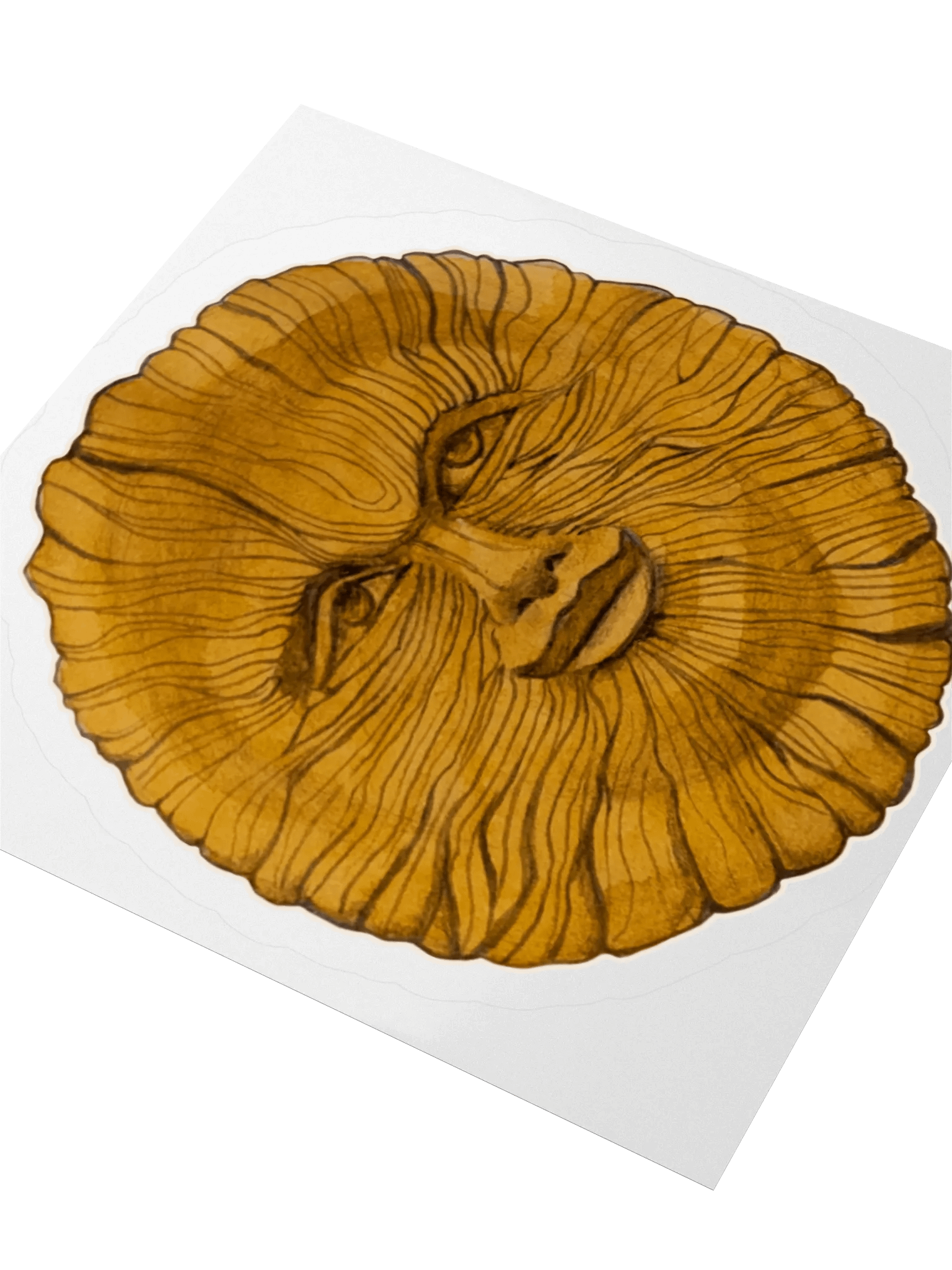 Green Man sticker product image (3)