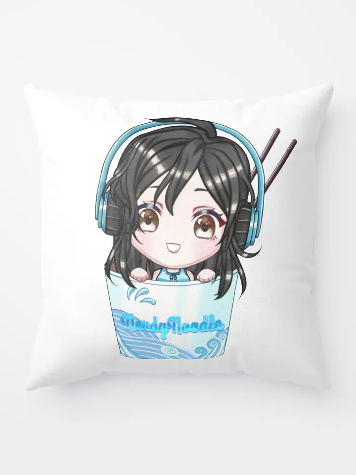 NerdyNoodle Official Logo Pillow product image (1)
