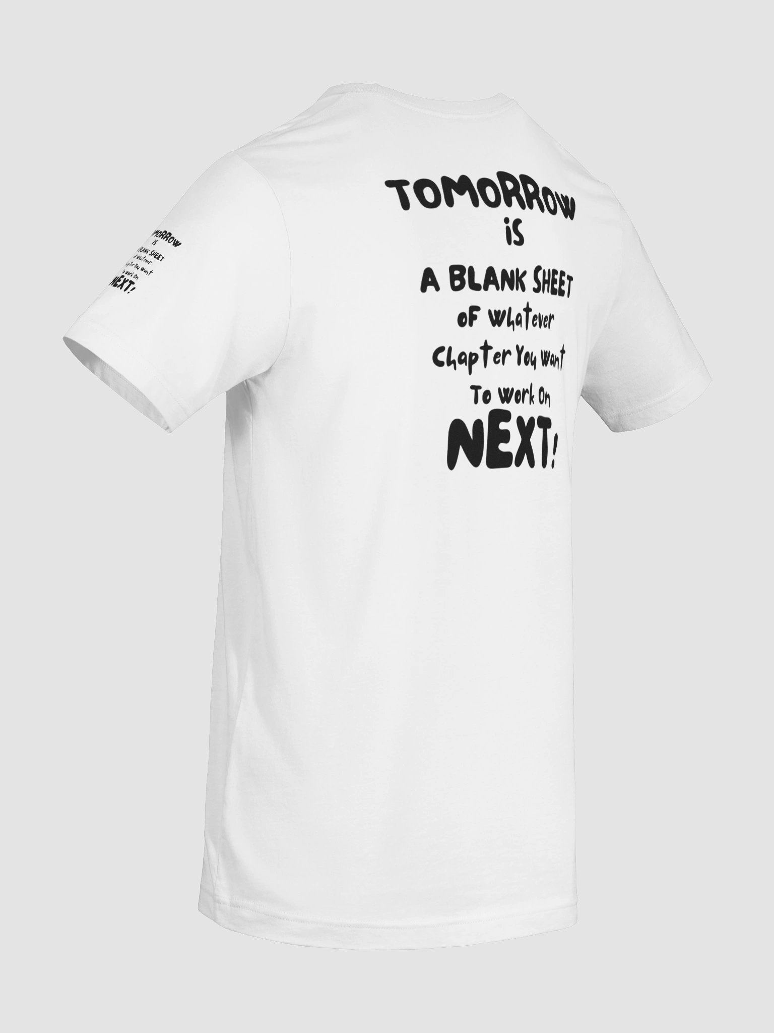 Blank Sheet Motivation T-Shirt product image (10)