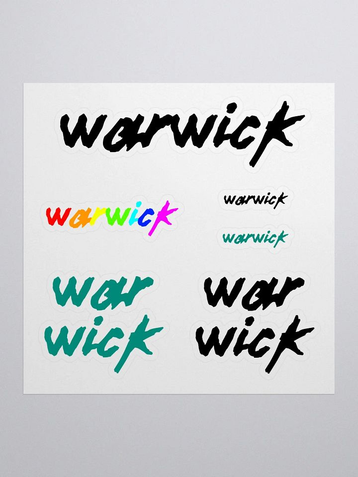 Daft Wick Sticker Set product image (1)