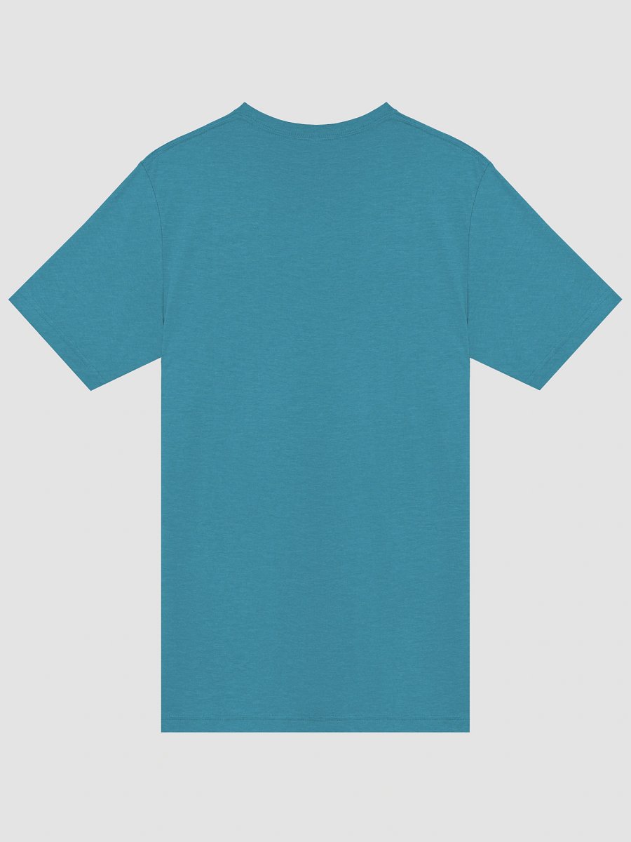 Vintage Scooterola Cartouche Tri-Blend Tee. White product image (4)