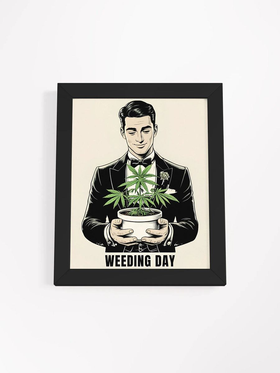 Weeding Day Framed Matte Poster product image (2)