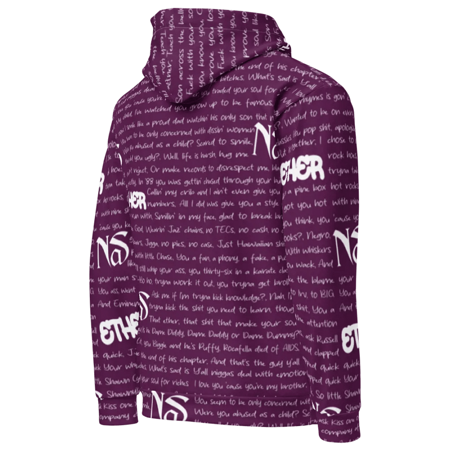 Ether - Nas - PURPLE - Unisex Hoodie product image (4)