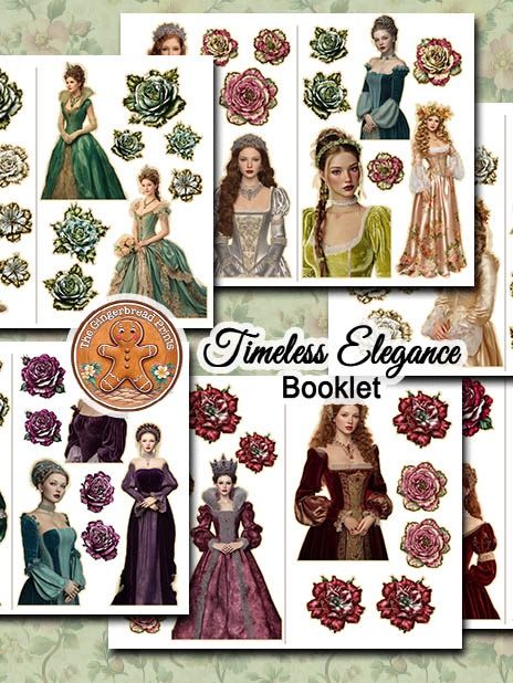 Timeless Elegance Ephemera Booklet Digital download product image (2)