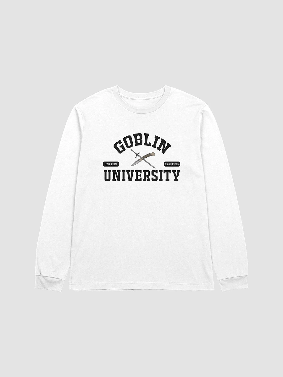 Goblin University Long Sleeve Black product image (62)