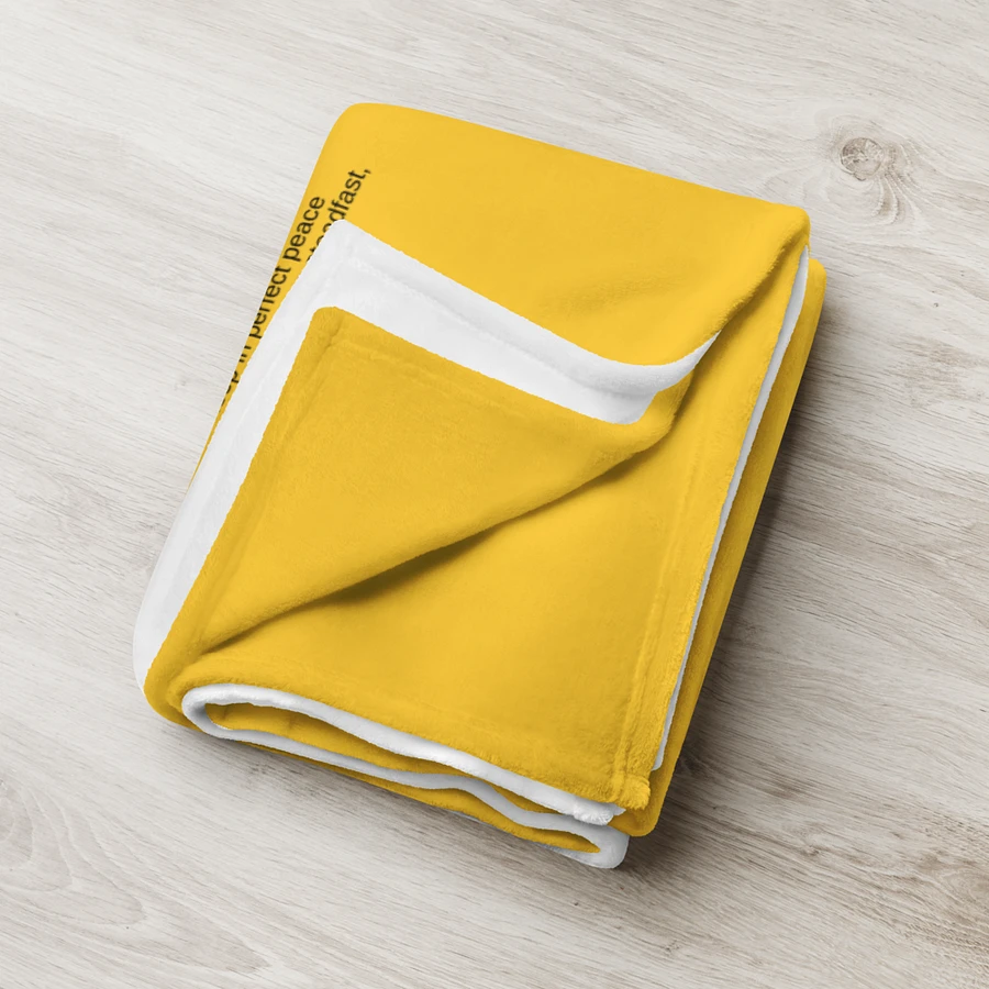 Armour Of God Mustard Yellow Prayer Blanket product image (14)