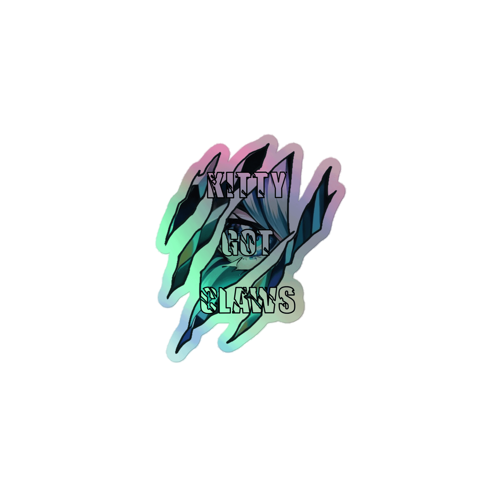 Claw-some Holo Sticker product image (1)