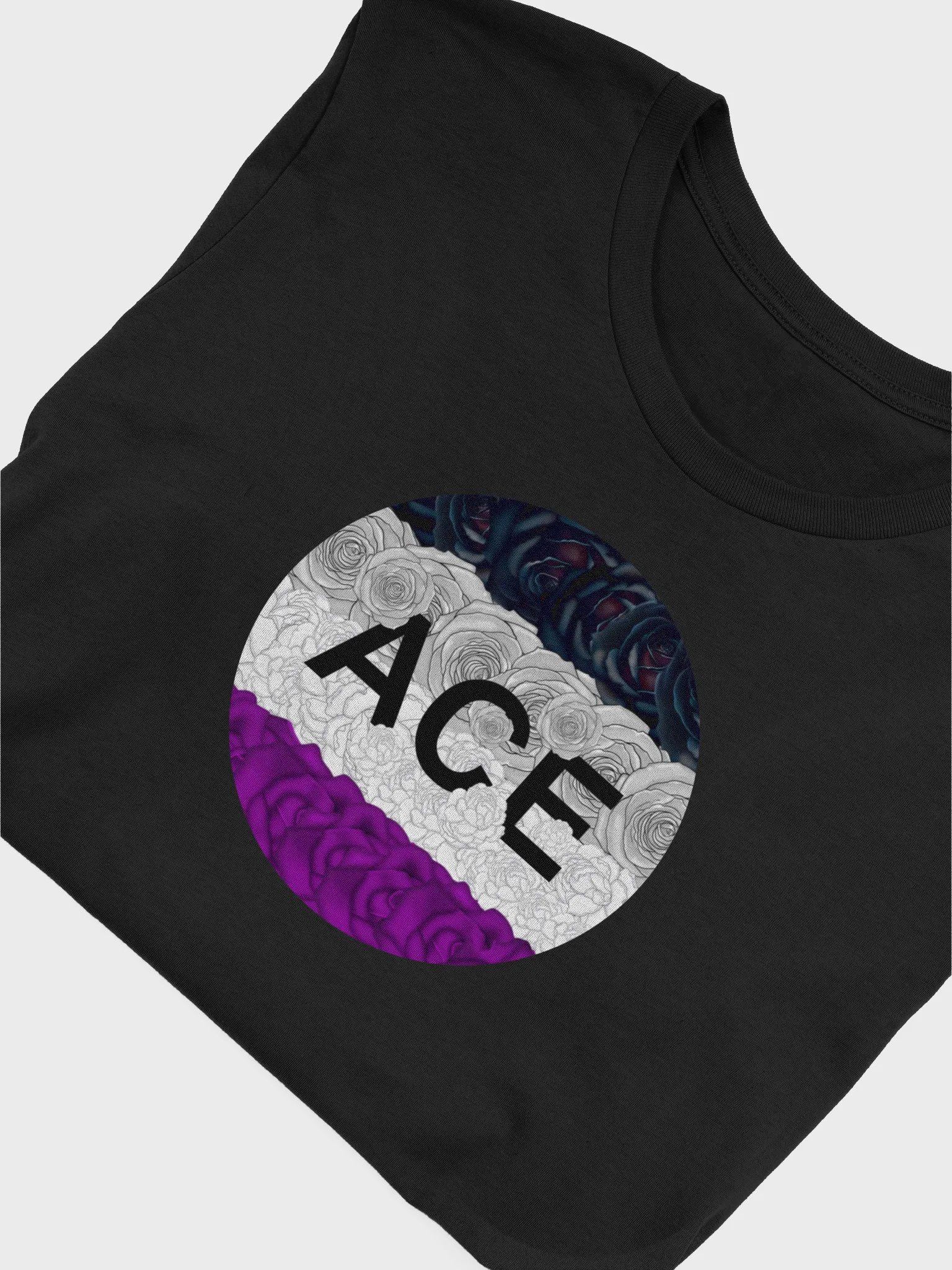 Floral Asexual T-Shirt product image (5)
