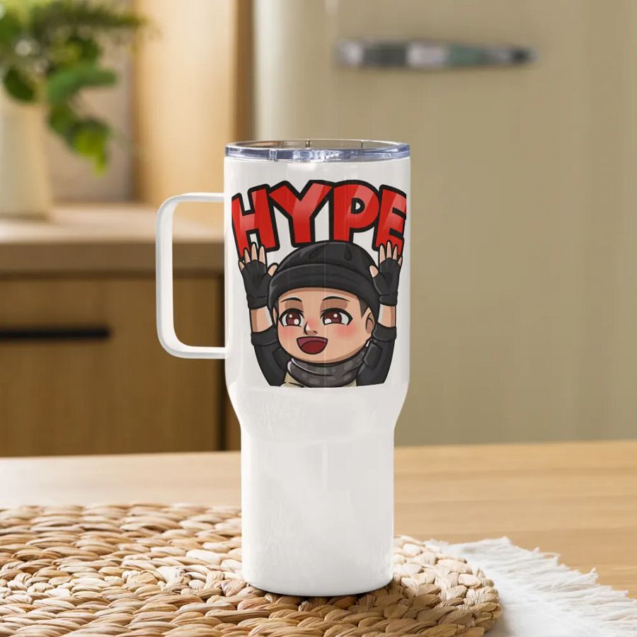 Sarge Emote Hype Travel Mug product image (10)