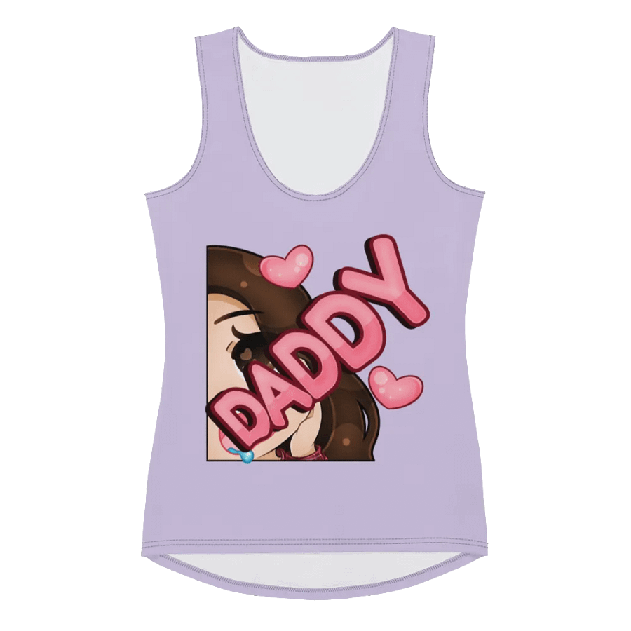 Daddy Emote All-Over Print Women's Tank Top product image (3)