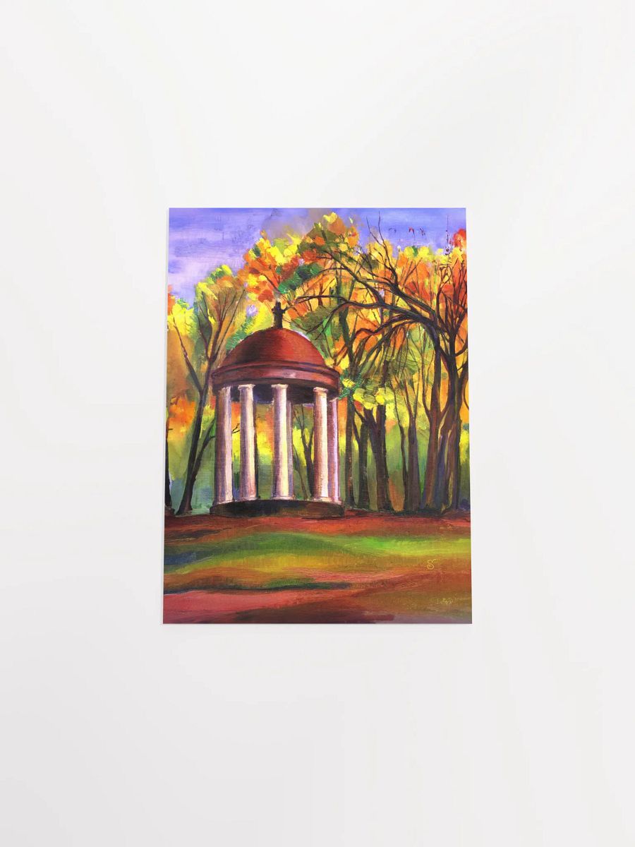 Autumn Pavilion Poster - Romantic Gazebo product image (8)