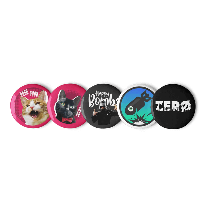 HappyBombs Pin Badges product image (1)