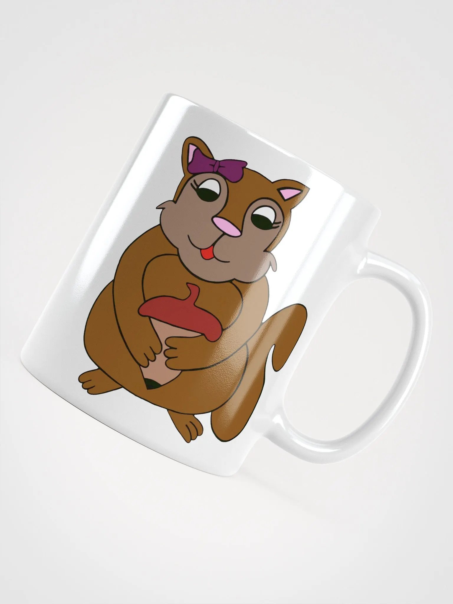 Just a Little Bit Squirrely Fun Pun Mug product image (12)