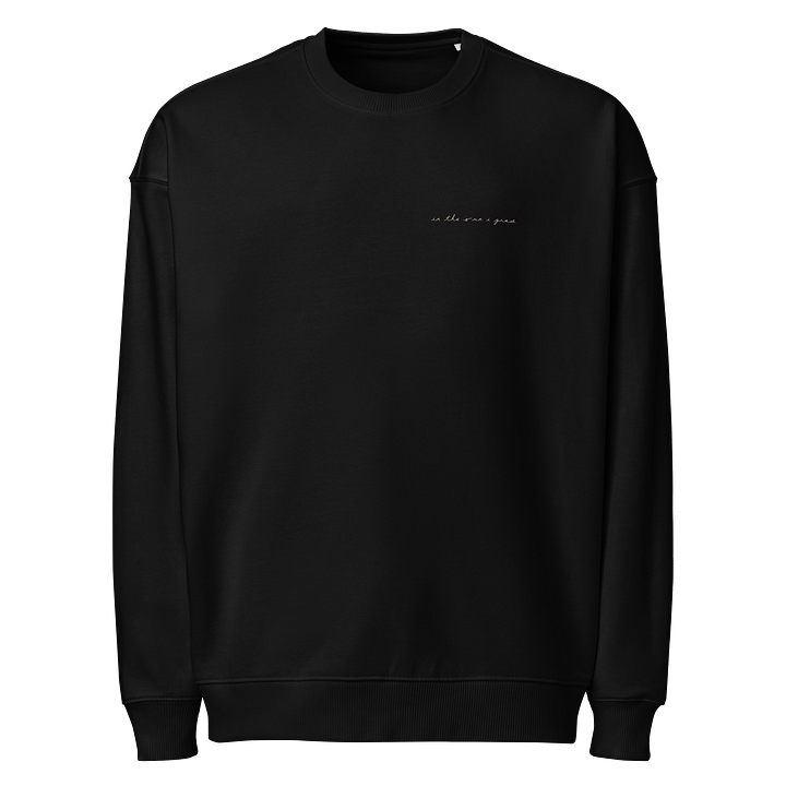 Organic Oversized Sweatshirt (Unisex) product image (1)