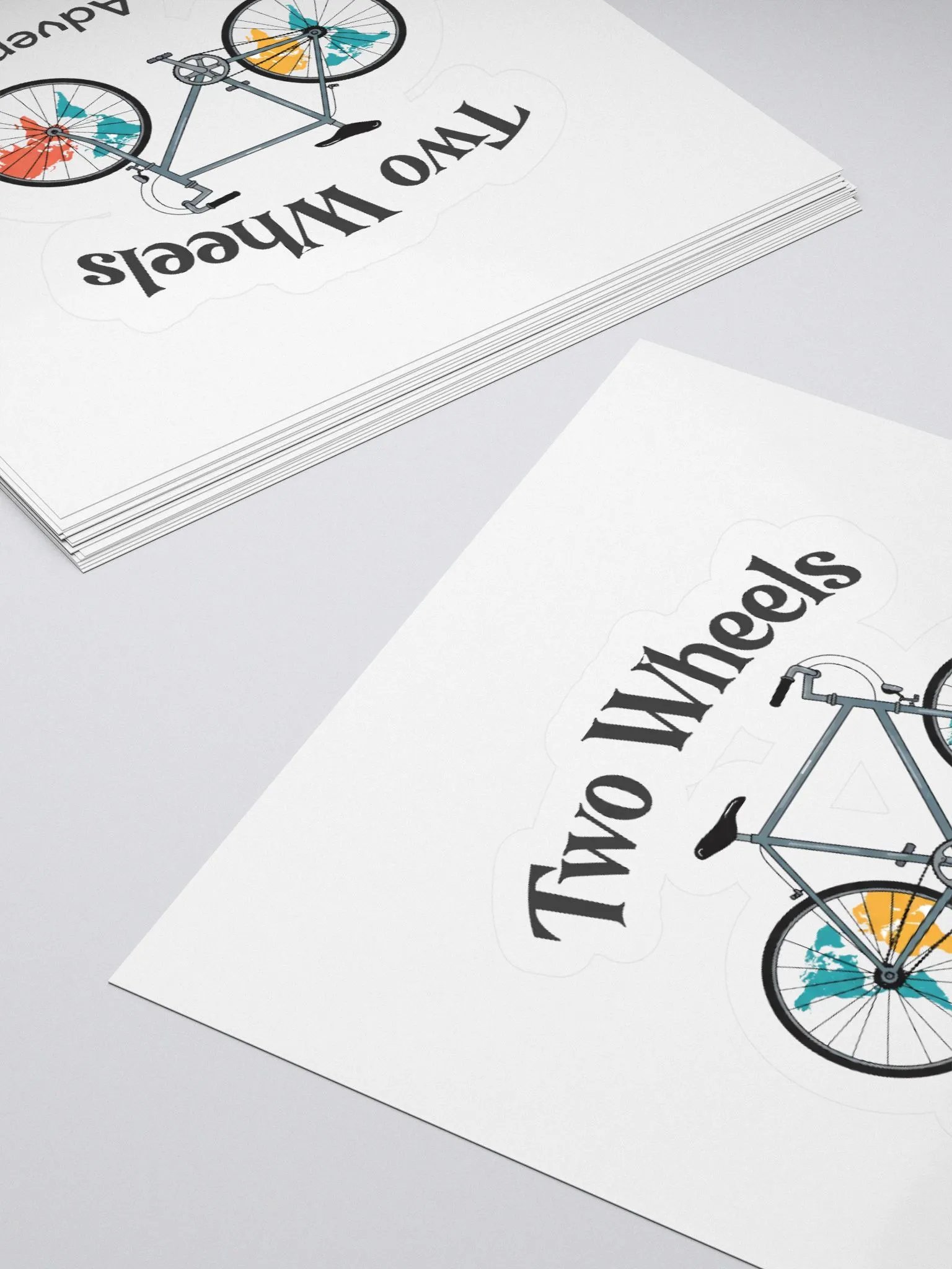 Wheelie Cool Kiss Cut Stickers product image (14)