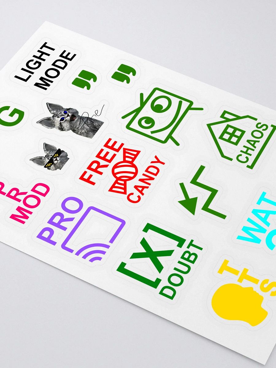 PineBranch Chaos stickers product image (3)