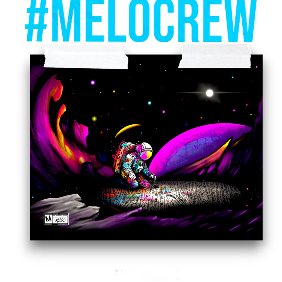 [#MELOtober 2023] MELO CREW Founders - Personalized Poster | #MadeByMELO product image (4)