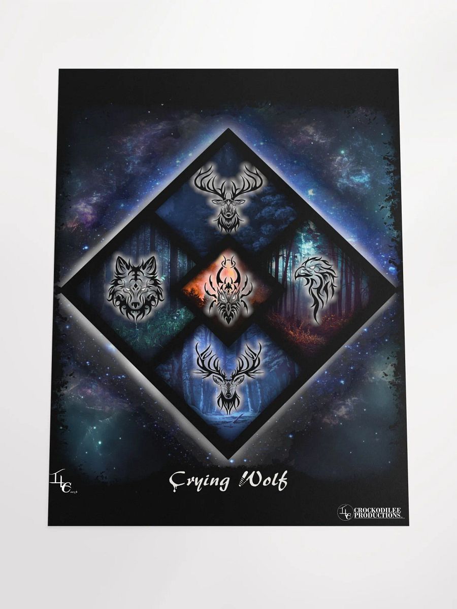 Crying Wolf Galaxy Poster product image (4)