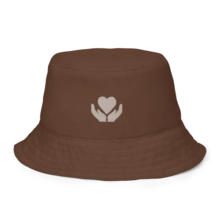 Aesthetic Brown Reversible Bucket Hat product image (1)
