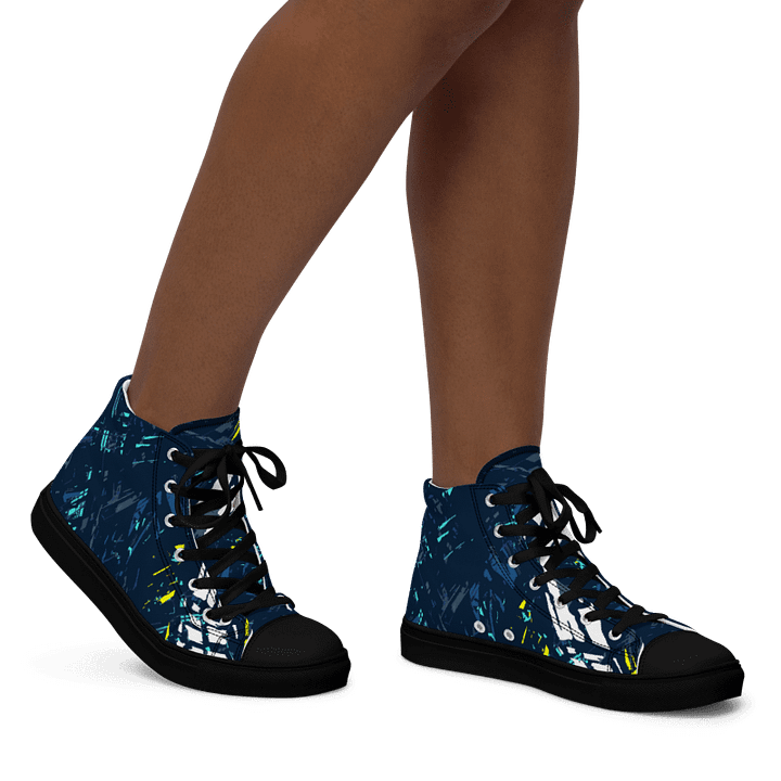 Waterblue | Women's High Top Sneaker product image (2)