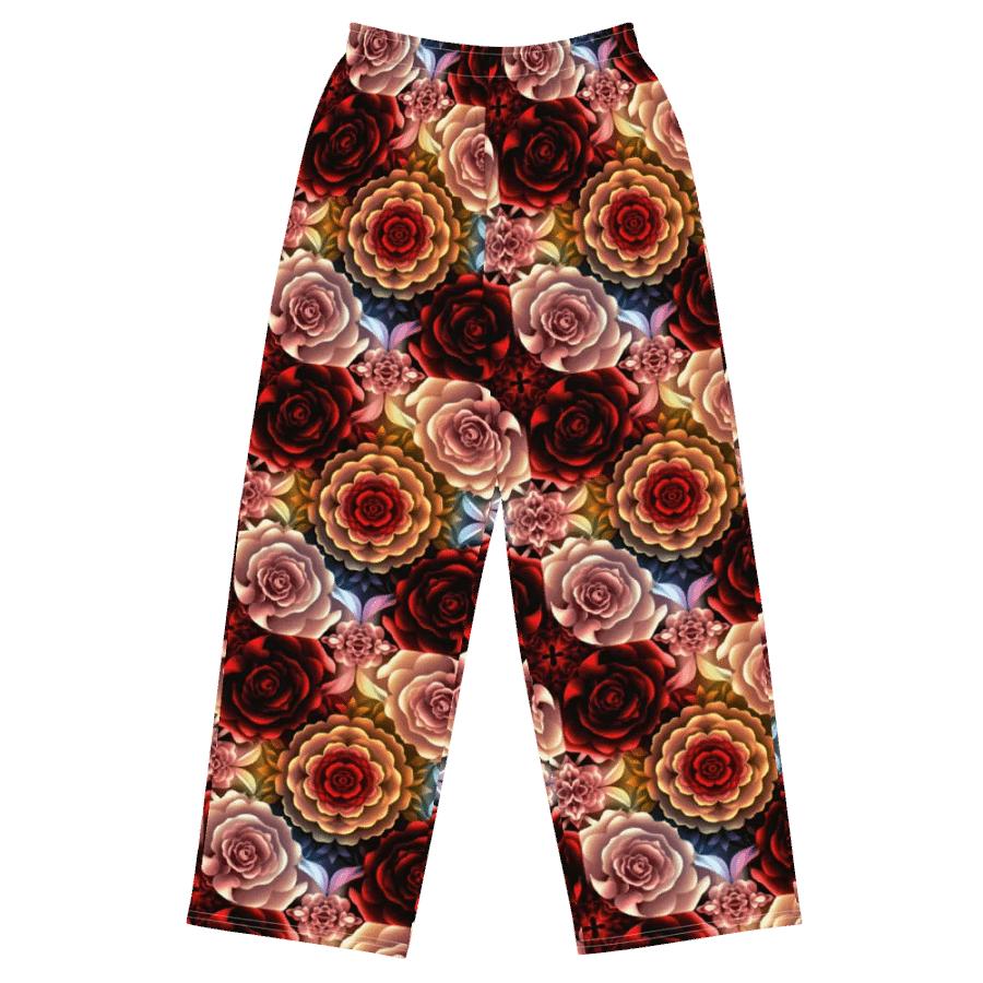 Rose Garden Dream Wide-Leg Pants product image (1)
