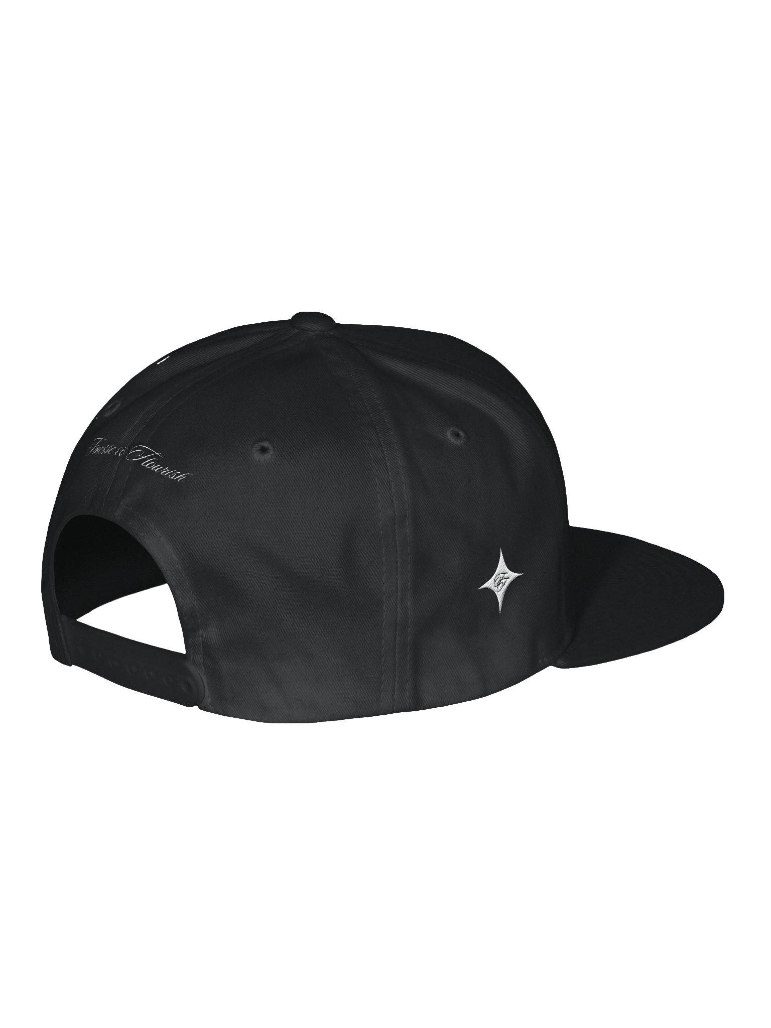 F&F Flat Snapback Cap (WHT) product image (3)