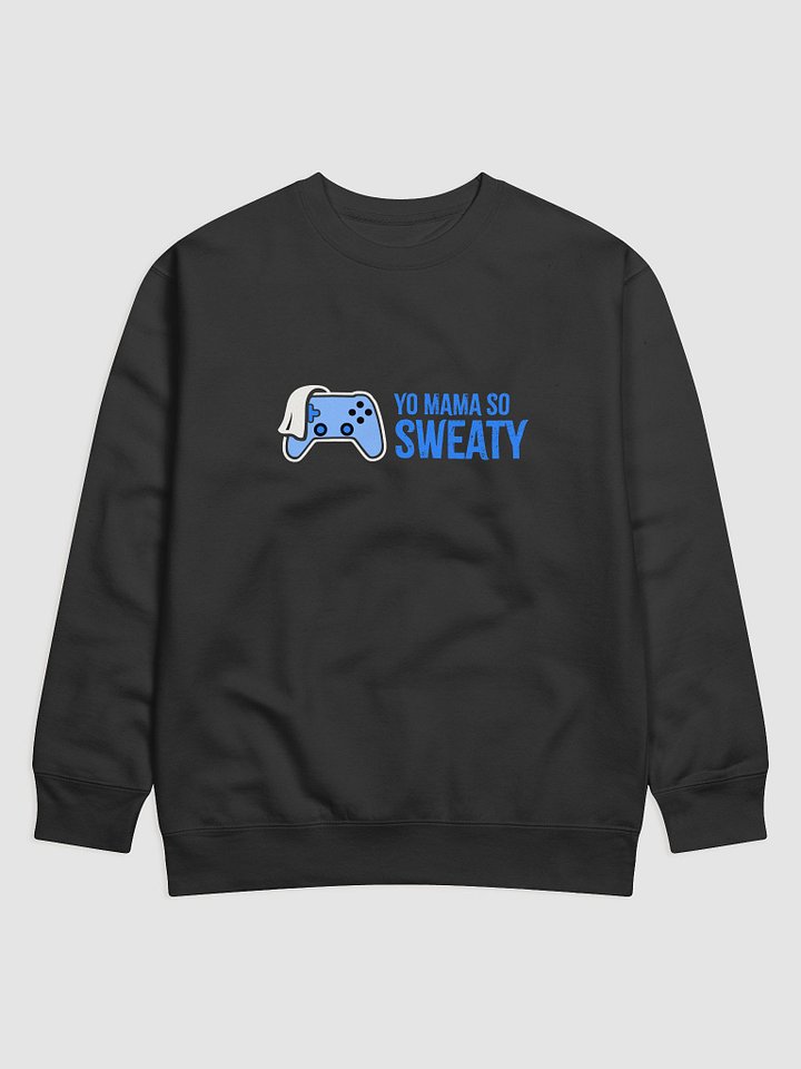 Yo Mama So Sweaty Blue Sweatshirt product image (1)