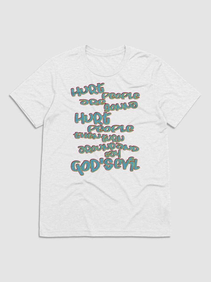 Hurt People - Blue Graffiti - Bella+Canvas Triblend Short Sleeve T-Shirt product image (2)