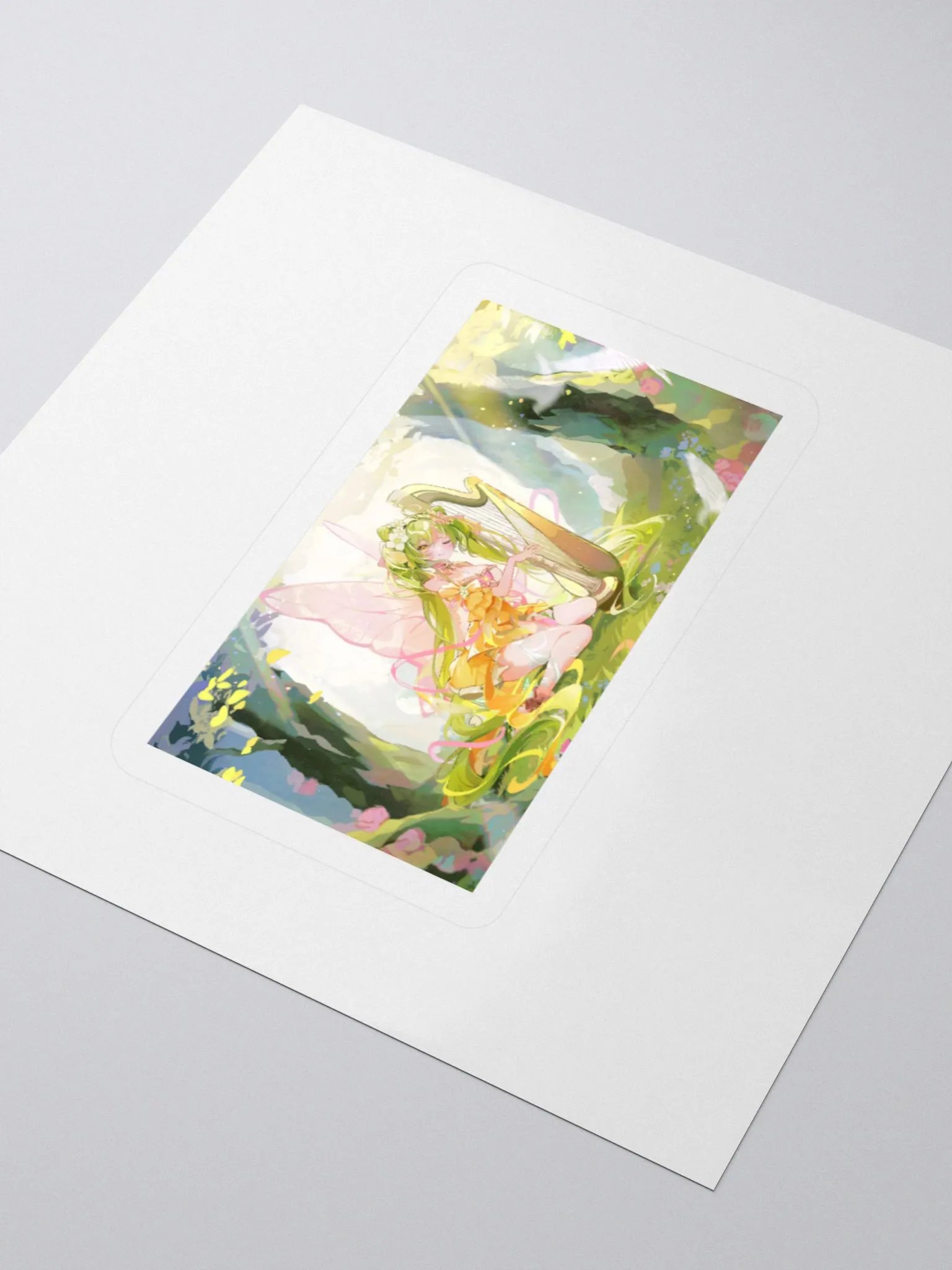 Forest Harp Inanna Sticker product image (3)