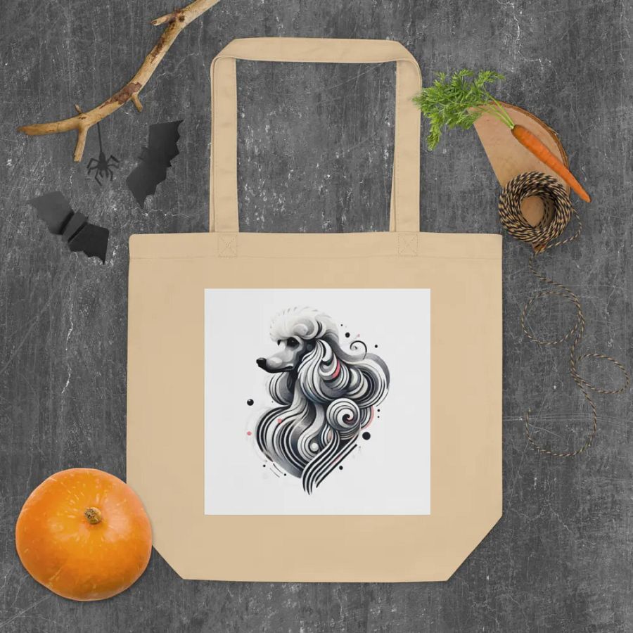 Abstract Poodle Tote Bag product image (5)