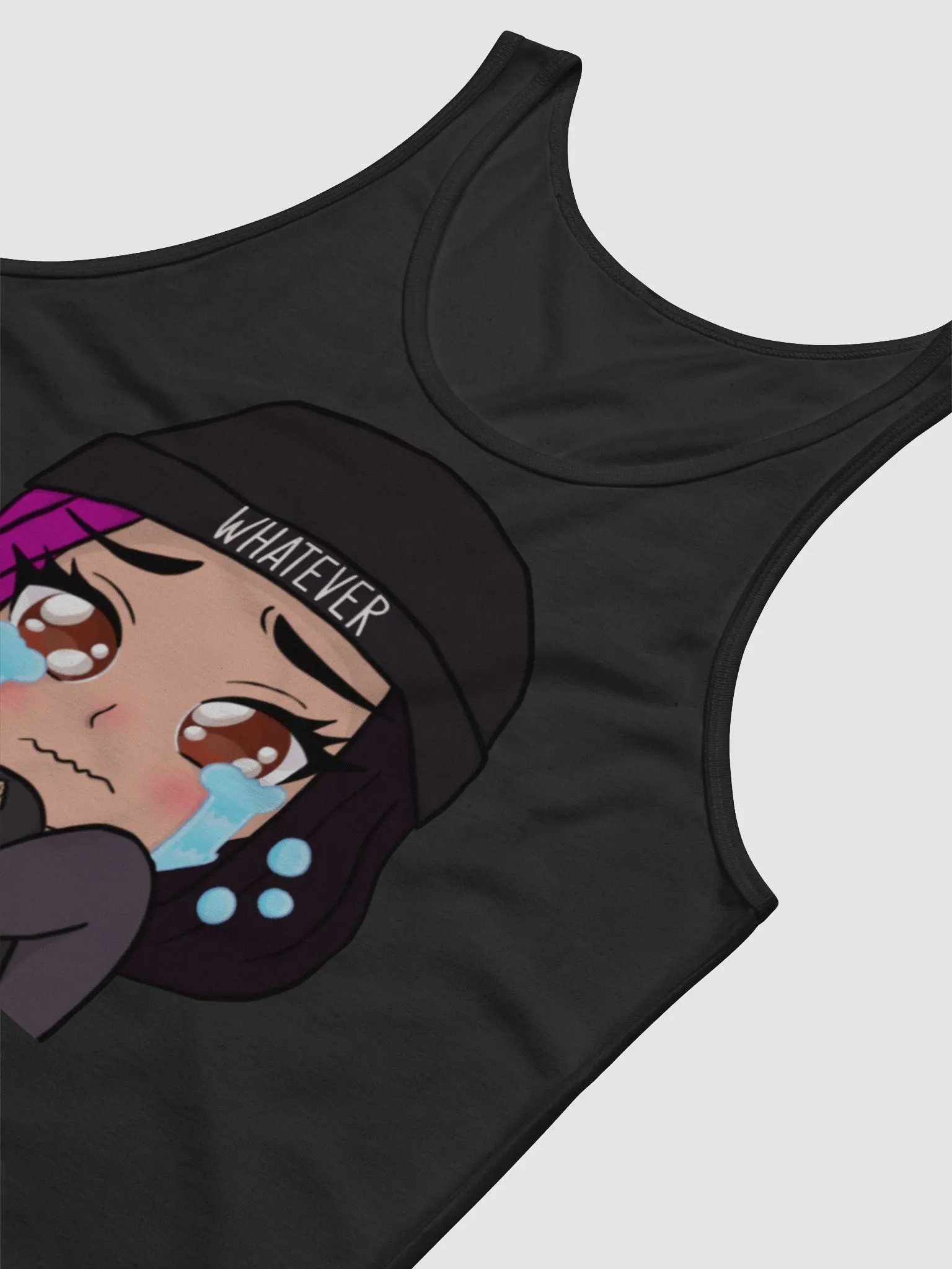 Crying Emote Tank Top product image (6)