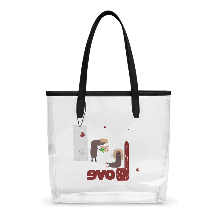 Love Sausage Clear Tote Bag product image (2)