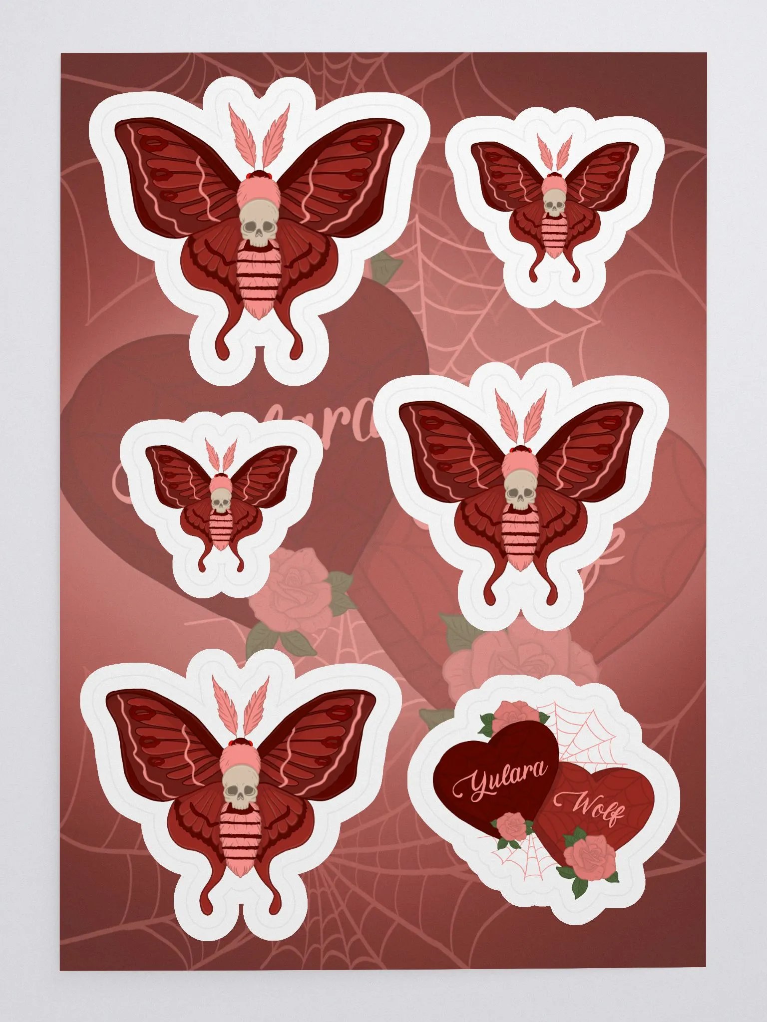 Death Moth Stickies product image (3)