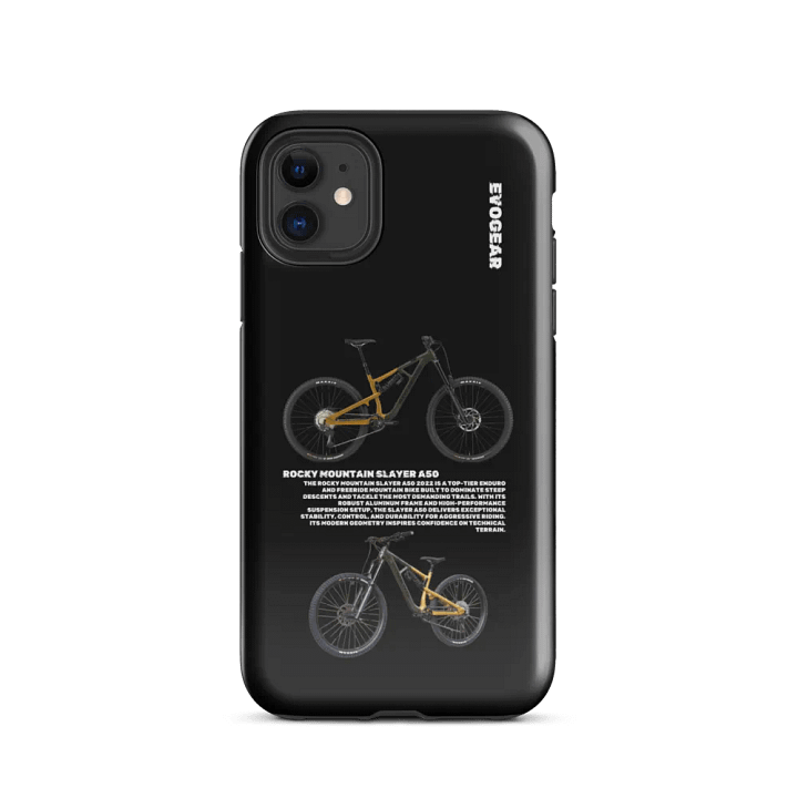 Black Rocky Mountain Slayer A50 iPhone Case product image (47)