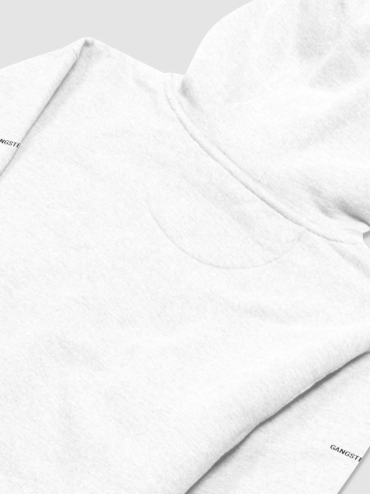 GANGSTER SWAQ HOODIE (White) product image (4)