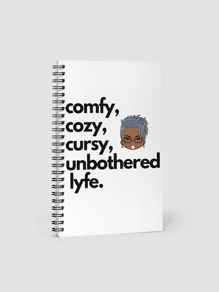 Sems' Unbothered Lyfe - ComfyCozyCursy Notebook product image (1)
