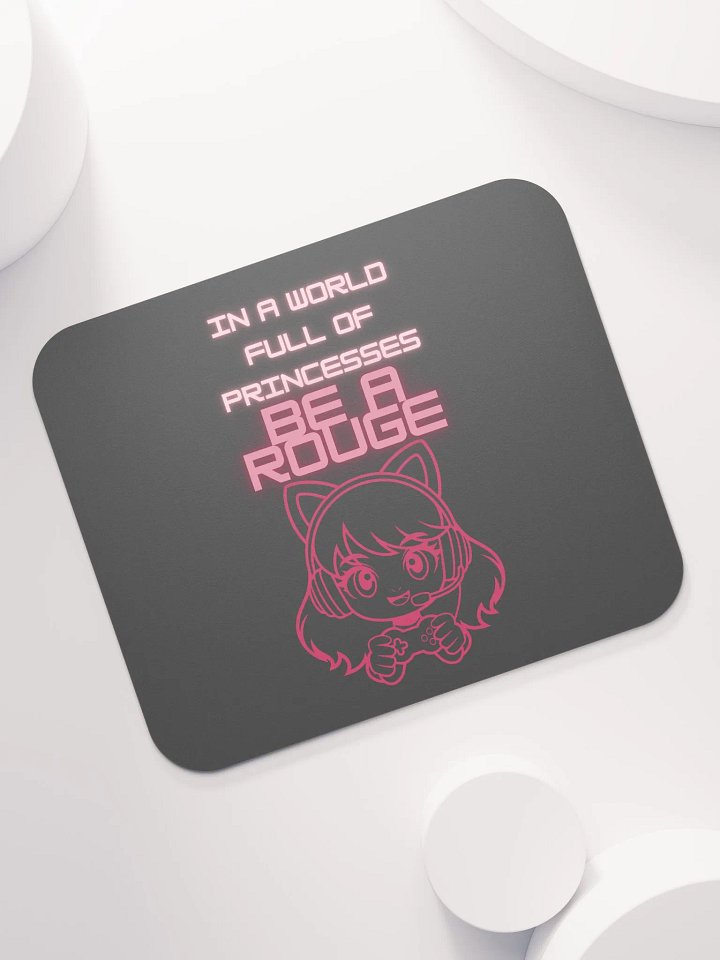 🎮 Gamer Girl Mouse Pad – Precision, Power & Pink Vibes! 💖 product image (1)